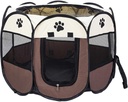 Casa Corral Mascotas 110cm Plegable Portátil Multifuncional