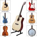Soporte Plegable Portatil Guitarras Acustica Electrica Calid
