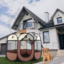 Casa Corral Mascotas 70cm Plegable Portátil Multifuncional