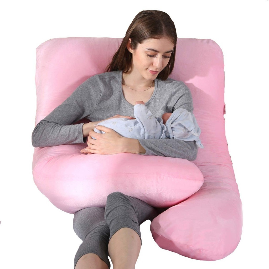 Almohada Maternidad Embarazo Lactancia Descanso Tipo U Relax 3 kilos