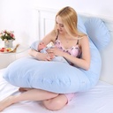 Almohada Maternidad Embarazo Lactancia Descanso Tipo U Relax 3 kilos