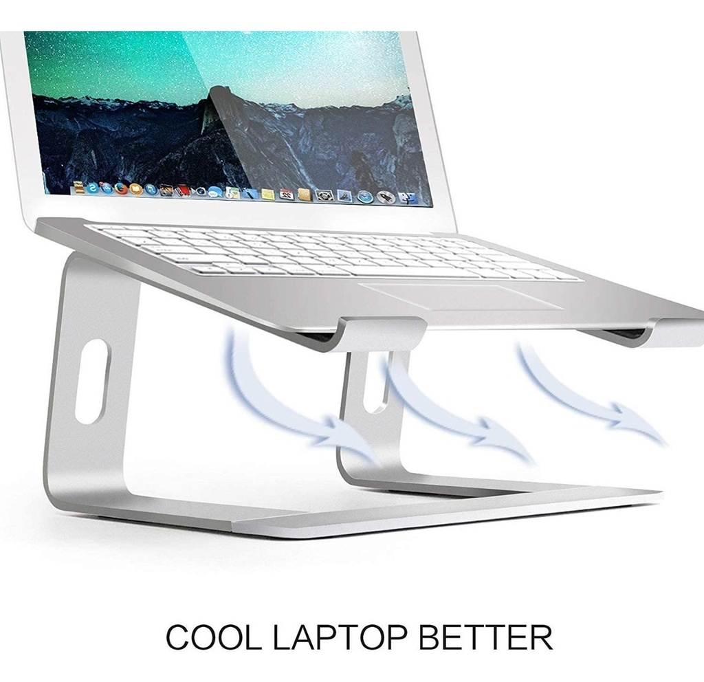 Soporte Stand Laptop Portatil 10-17.3 Pul Ajustable Aluminio