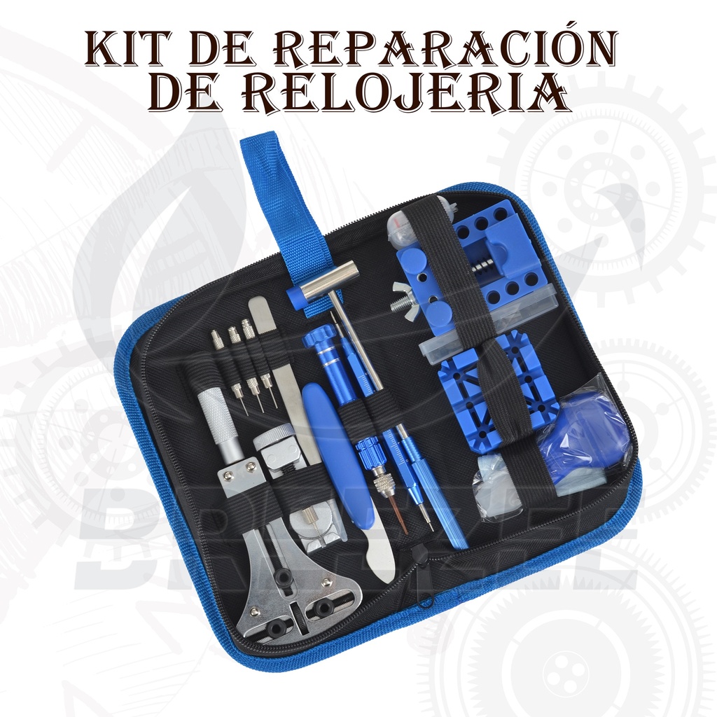 Kit 185 Herramientas Reparación Relojes Joyería Profesional