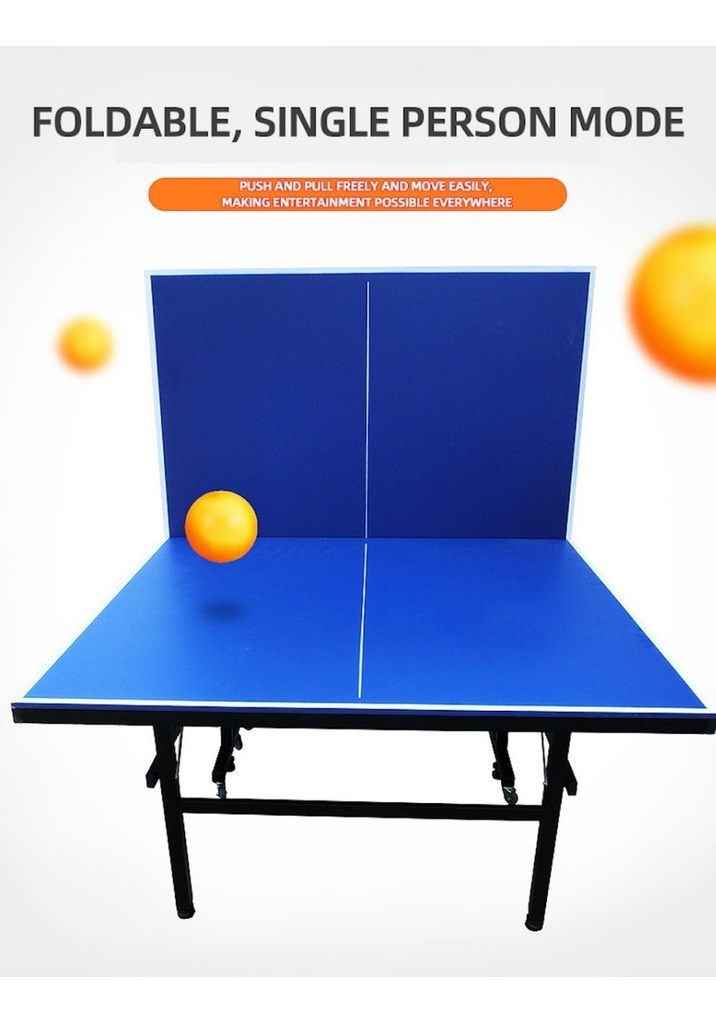 Mesa Ping Pong Front Tenis Fácil Armar Resistente Exteriores