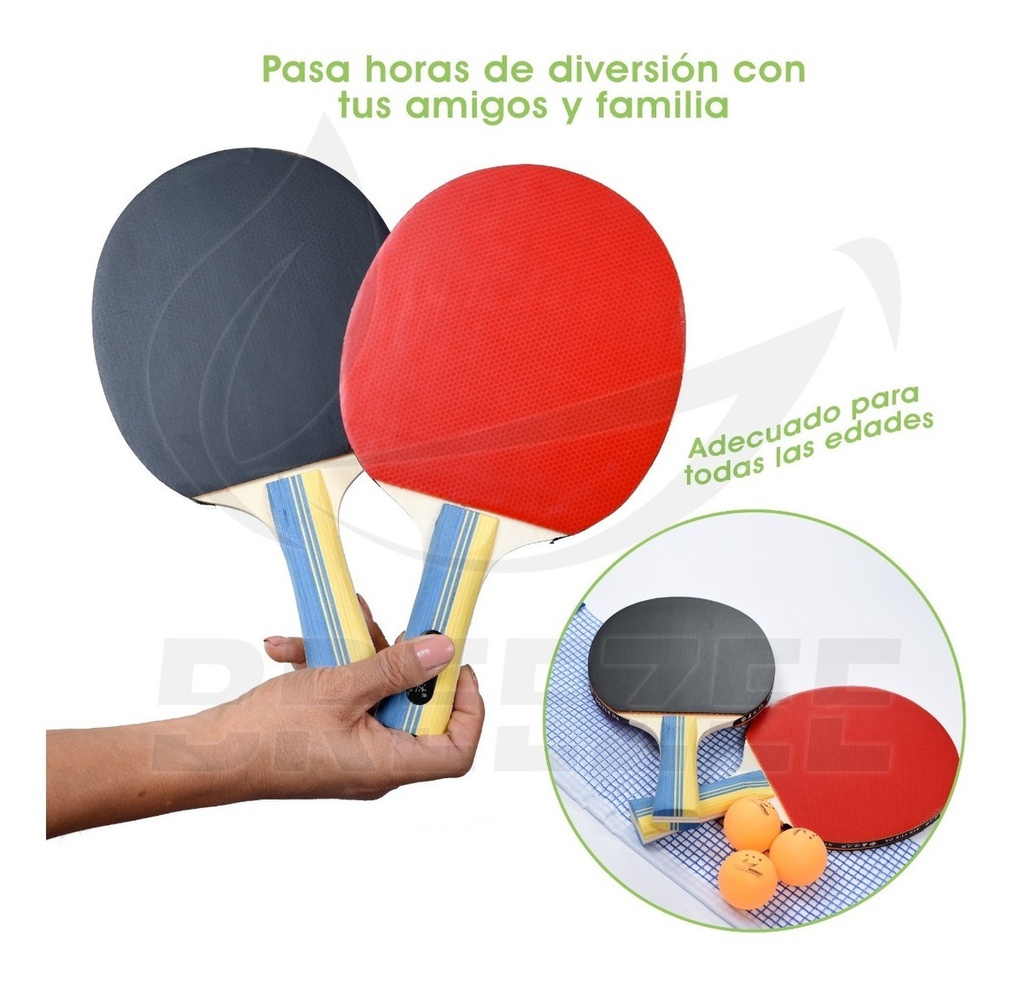Mesa Ping Pong Front Tenis Fácil Armar Resistente Exteriores