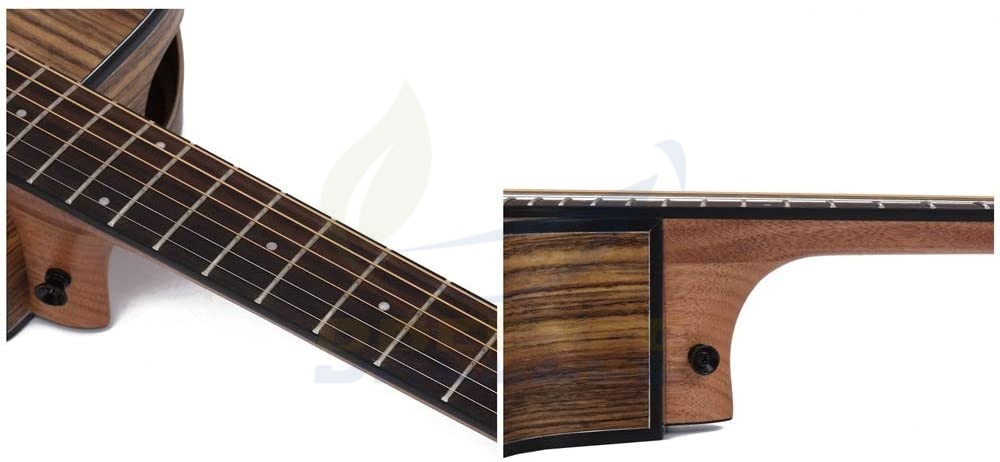 Guitarra Electroacústica Nogal 40 Pulgadas Kit Accesorios