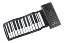Kit Teclado Piano Flexible 88 Teclas Silicona Midi Bluetooth