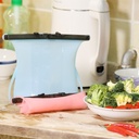 Bolsa De Cocina Cocinar En Estufa Y Microondas Reutilizable Silicona Almacena Alimentos En  Refrigerador Y Congelador