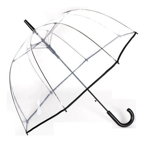 Paraguas Transparente Estilo Bubble Portátil Moderno Calidad