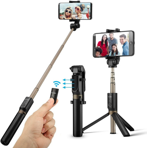 Selfie Stick Trípode Disparador Bluetooth Ios Android Celula