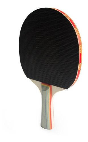 Raqueta Ping Pong Spin Pro Para Principiantes Madera