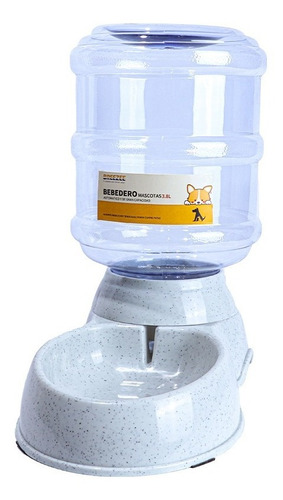 [BEBEDERO3.8L] Bebedero Agua Automático Perros Gatos 3.8 Litros Calidad
