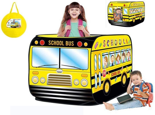 Tienda Infantil Autobús Portátil Plegable Divertido Didáctic